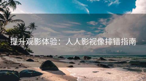 提升观影体验：人人影视像排错指南